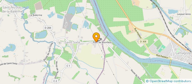 localisation de l'entreprise FORMATION CONSEIL APPLICATION CULINAIRE  SAINT-SIXTE