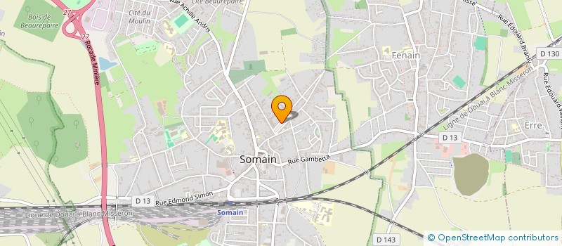 localisation de l'entreprise FORMATION CONSEIL DISTRIBUTION  SOMAIN