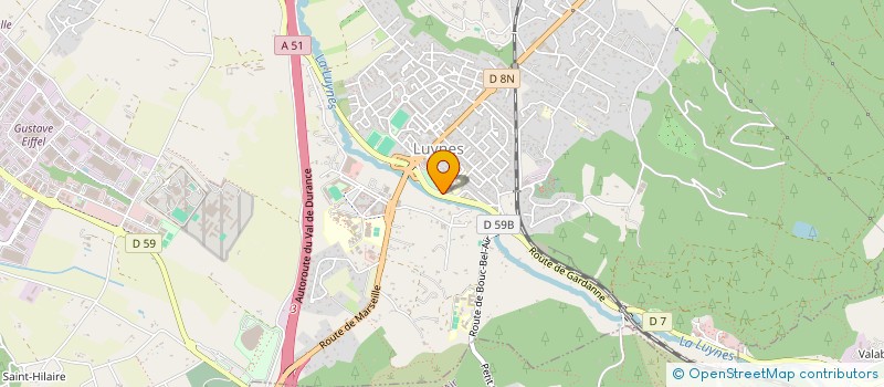 localisation de l'entreprise FORMATION, CONSEIL, SERVICES  AIX-EN-PROVENCE