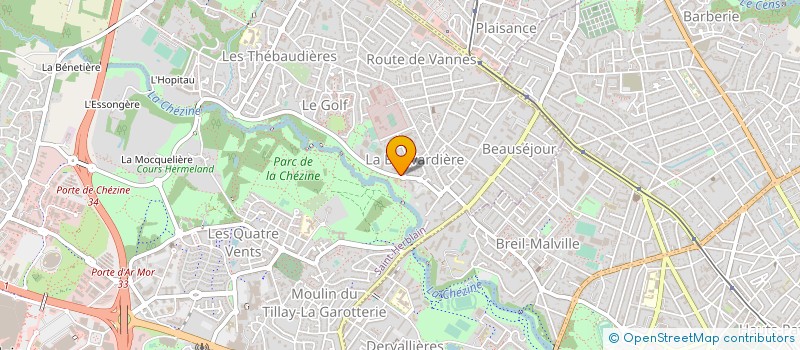 localisation de l'entreprise FORMATION CONSEIL TODAY à SAINT-HERBLAIN