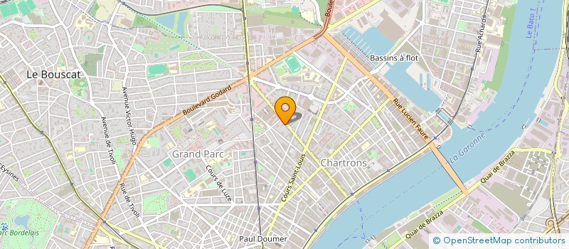 localisation de l'entreprise FORMATION CONTINUE SANTE  BORDEAUX