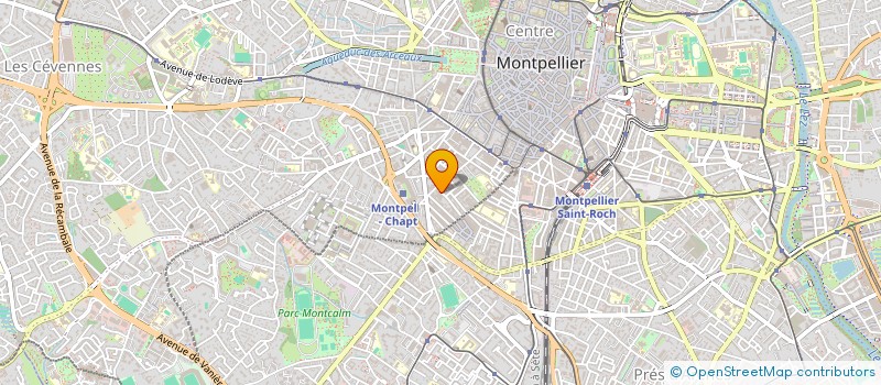 localisation de l'entreprise FORMATION DE L'OURS à MONTPELLIER