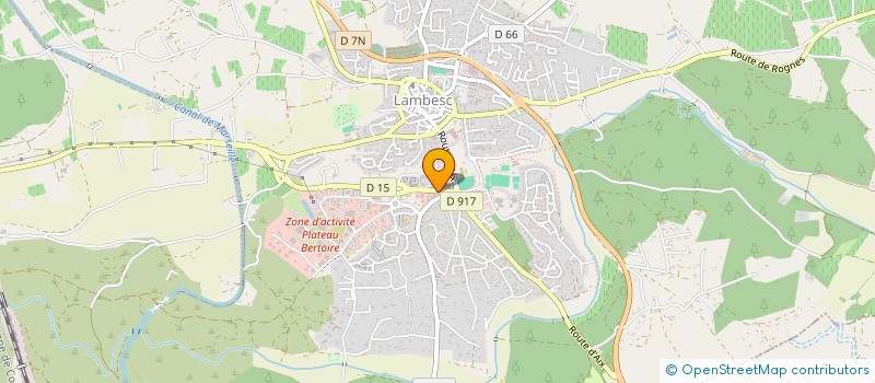 localisation de l'entreprise FORMATION DE SECOURISME ADAPTE  LAMBESC