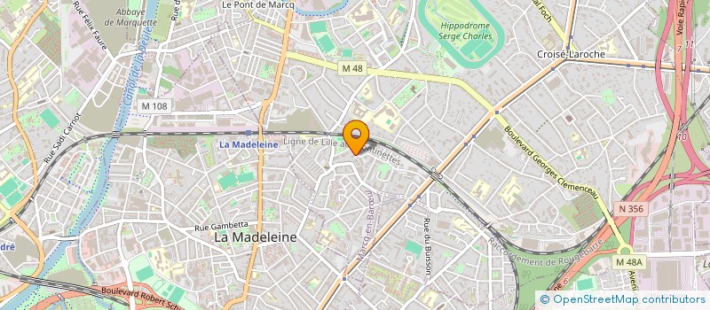 localisation de l'entreprise FORMATION DENTAIRE HAUTS DE FRANCE à MARCQ-EN-BARŒUL