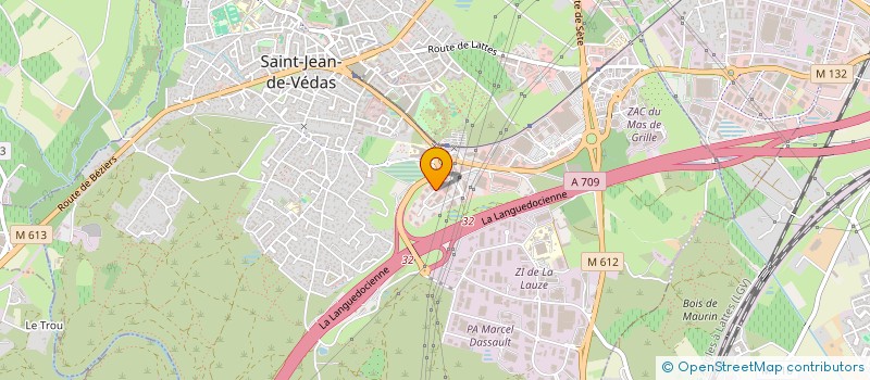 localisation de l'entreprise FORMATION DIAGNOSTIC TECHNIQUE IMMOBILIER à SAINT-JEAN-DE-VEDAS