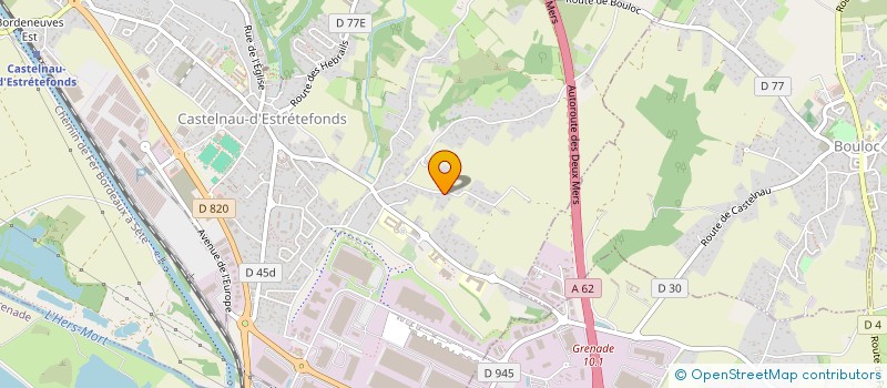 localisation de l'entreprise FORMATION DU SYNDICAT FO ASF  CASTELNAU-D'ESTRETEFONDS