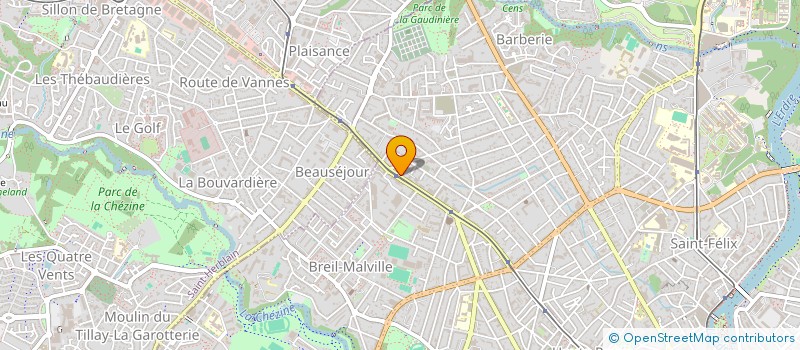 localisation de l'entreprise FORMATION ECAM à NANTES