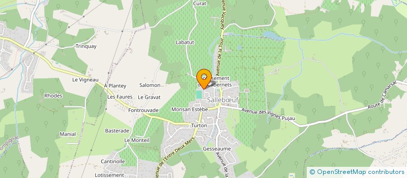 localisation de l'entreprise FORMATION EDUCATION NUTRITION  SALLEBUF