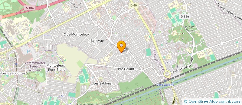 localisation de l'entreprise FORMATION EDUCATION SAVOIRS ET LANGUES APPLIQUEES à VILLEPINTE