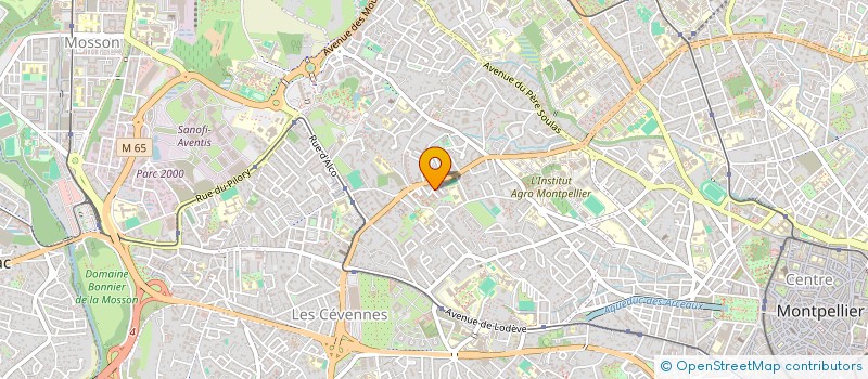 localisation de l'entreprise FORMATION EN INGENIERIE ET INNOVATION PEDAGOGIQUE à MONTPELLIER