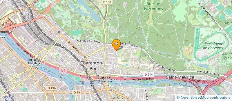 localisation de l'entreprise FORMATION EPC à SAINT-MAURICE