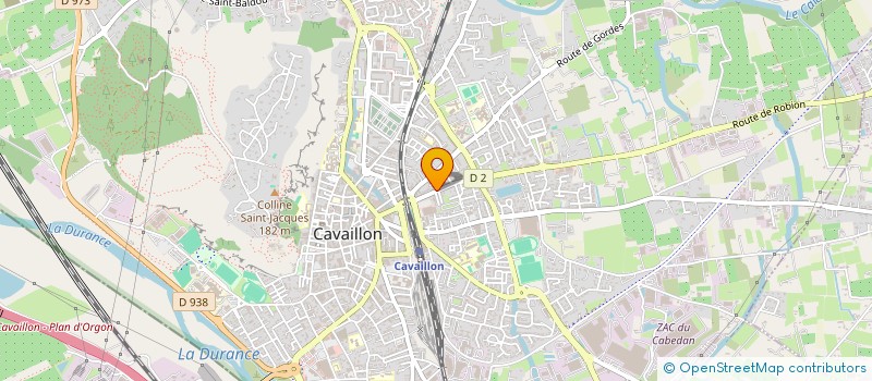 localisation de l'entreprise FORMATION ET APPRENTIS DE LA CIRCULATION  CAVAILLON