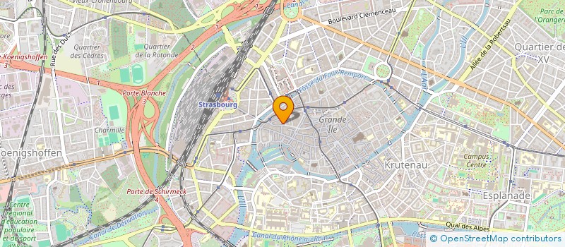 localisation de l'entreprise FORMATION ET ASSISTANCE à STRASBOURG