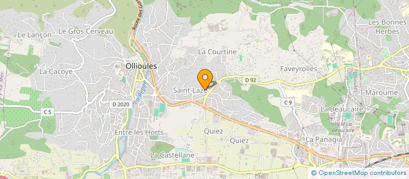 localisation de l'entreprise FORMATION ET ASSISTANCE TECHNIQUE à OLLIOULES