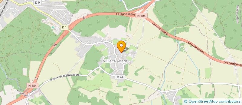 localisation de l'entreprise FORMATION ET CONSEIL  MIREBEAU