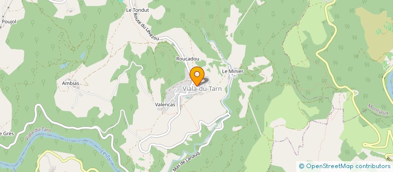 localisation de l'entreprise FORMATION ET CONSEIL  VIALA-DU-TARN