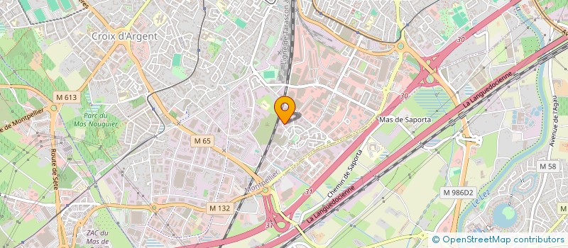 localisation de l'entreprise FORMATION ET ENTREPRISE à MONTPELLIER