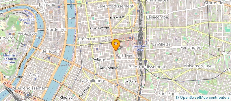 localisation de l'entreprise FORMATION ET FINANCE  LYON