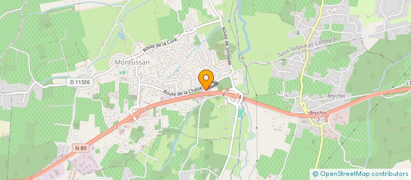 localisation de l'entreprise FORMATION ET PERFORMANCE  MONTUSSAN