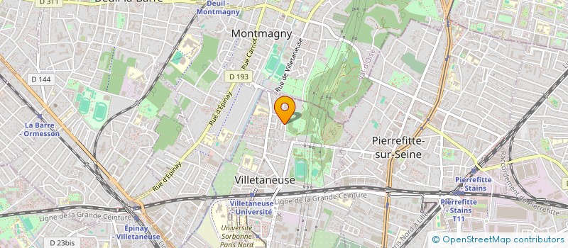 localisation de l'entreprise FORMATION ET REUSSITE à VILLETANEUSE