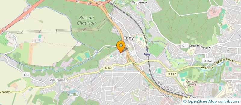 localisation de l'entreprise FORMATION ETOILE à IGNY
