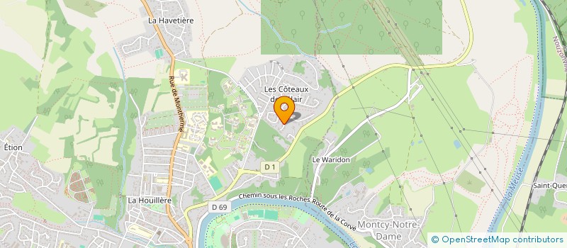 localisation de l'entreprise FORMATION & EVOLUTION PERSONNELLE à CHARLEVILLE-MEZIERES