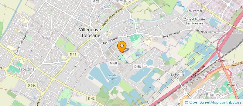 localisation de l'entreprise FORMATION FEMMES CHIRURGIENS DENTISTES à VILLENEUVE-TOLOSANE