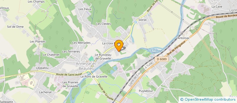 localisation de l'entreprise FORMATION FONCIER CONSEIL  ANNESSE-ET-BEAULIEU