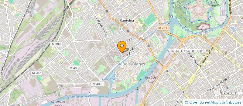 localisation de l'entreprise FORMATION FRANCAISE TECHNIQUE à LILLE
