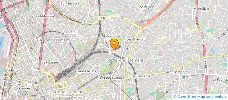 localisation de l'entreprise FORMATION INCENDIE CONSEIL AUDIT  MARSEILLE