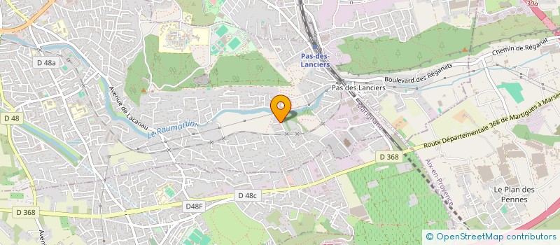 localisation de l'entreprise FORMATION-INFO13  MARIGNANE