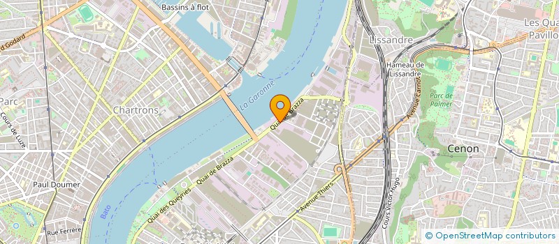 localisation de l'entreprise FORMATION INSERTION DEVELOPPEMENT DES RESSOURCES HUMAINES à BORDEAUX