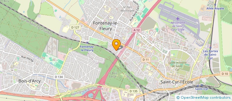 localisation de l'entreprise FORMATION INSERTION RECRUTE SPORT TERTIA à FONTENAY-LE-FLEURY