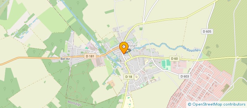 localisation de l'entreprise FORMATION INSERTION SECURITE  SISSONNE