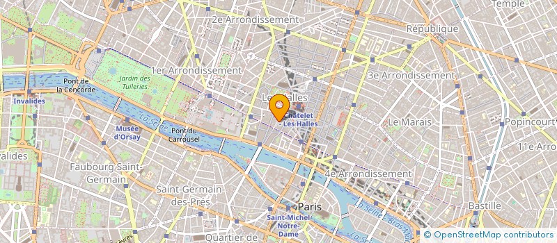 localisation de l'entreprise FORMATION INVESTISS STRATEGIE TRESORERIE à PARIS