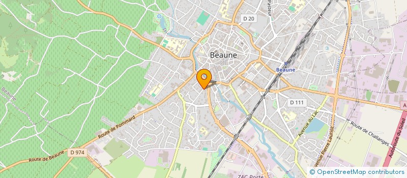 localisation de l'entreprise FORMATION MANAGEMENT à BEAUNE