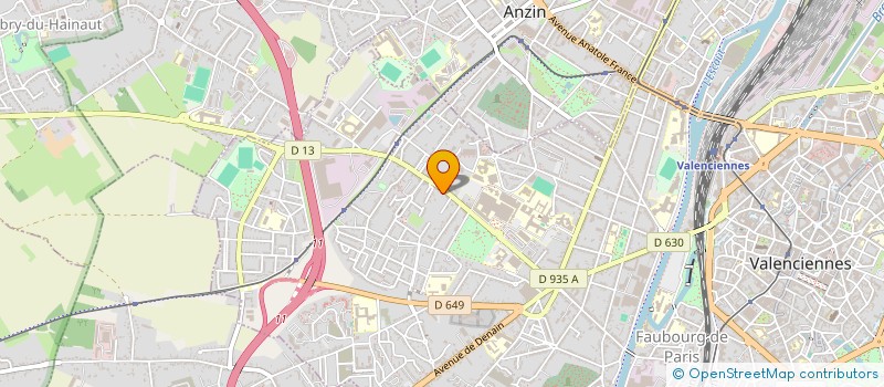 localisation de l'entreprise FORMATION MEDICALE CONTINUE VALENCIEN à VALENCIENNES