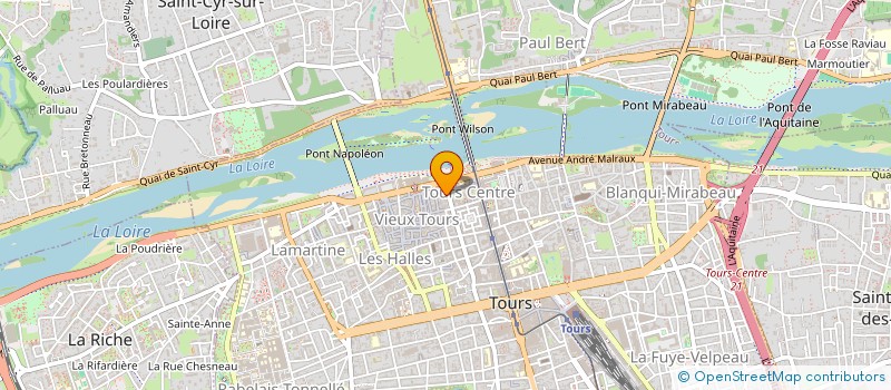 localisation de l'entreprise FORMATION MEDICALE DE TOURAINE à TOURS