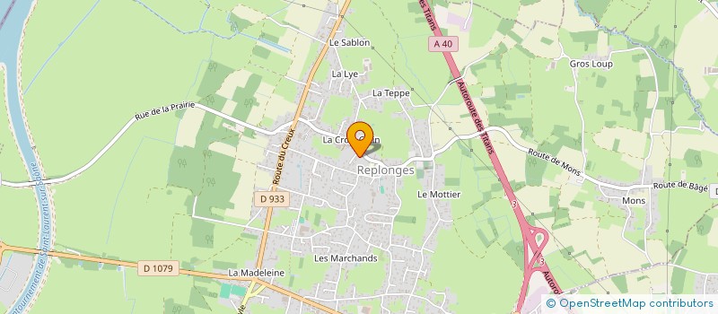 localisation de l'entreprise FORMATION MUSICALE DE REPLONGES à REPLONGES
