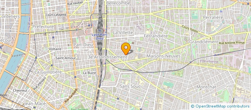 localisation de l'entreprise FORMATION NATIONALE TAXIS INDEPENDANTS  LYON