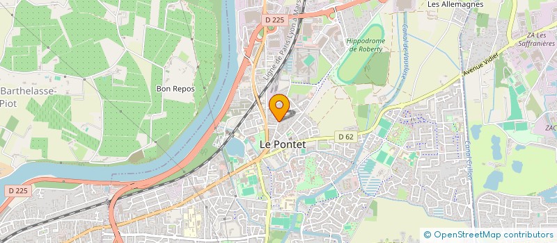localisation de l'entreprise FORMATION ORGANISATION RECHERCHE SUD EST à LE PONTET
