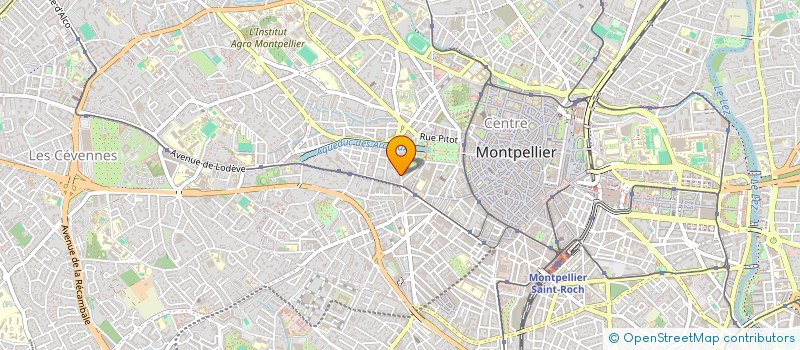 localisation de l'entreprise FORMATION ORIENTATION COMMUNICATION à MONTPELLIER