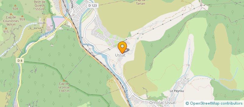 localisation de l'entreprise FORMATION PASS EMPLOI HAUTE ARIEGE à ARIGNAC