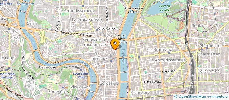 localisation de l'entreprise FORMATION PHOENIX à LYON