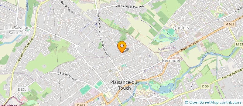 localisation de l'entreprise FORMATION PLUS à PLAISANCE-DU-TOUCH