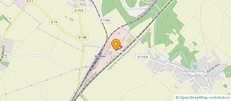 localisation de l'entreprise FORMATION POUR L'AVENIR PROFESSIONNELLE DIT FAP à AUNAY-SOUS-AUNEAU
