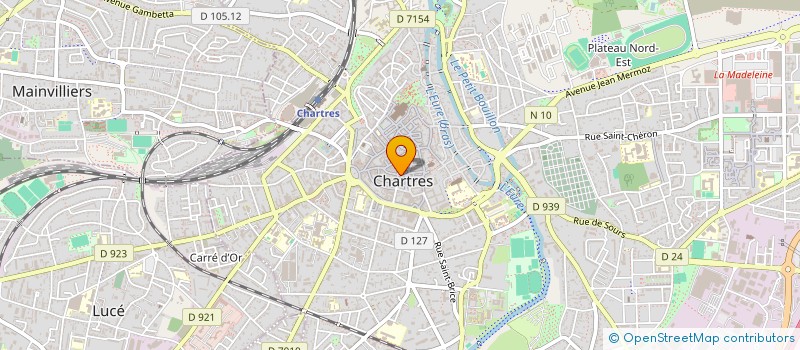 localisation de l'entreprise FORMATION PREPARATEUR PHARMACI à CHARTRES
