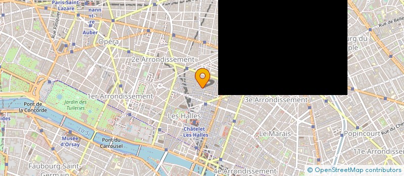 localisation de l'entreprise FORMATION PRESTIGE INTERIM  PARIS
