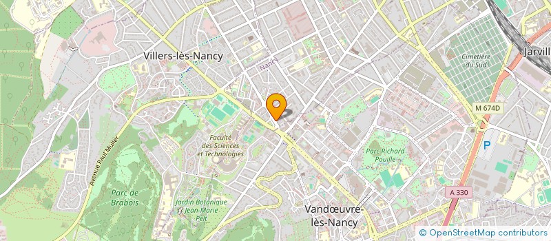 localisation de l'entreprise FORMATION PRO EXCELLENCE  NANCY