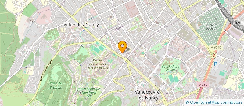 localisation de l'entreprise FORMATION PRO EXCELLENCE - CAMPUS OISE  NANCY